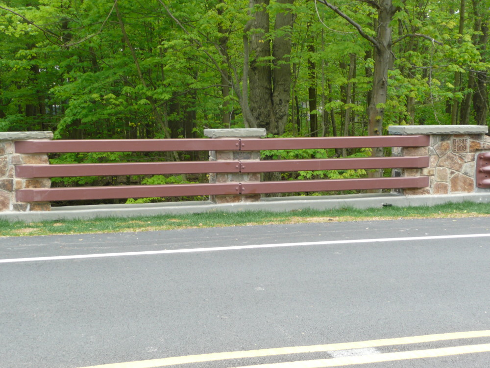 Powder Coated railing